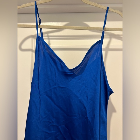 ALLSAINTS Bryony Dress in Delphinium Blue - Picture 3 of 6